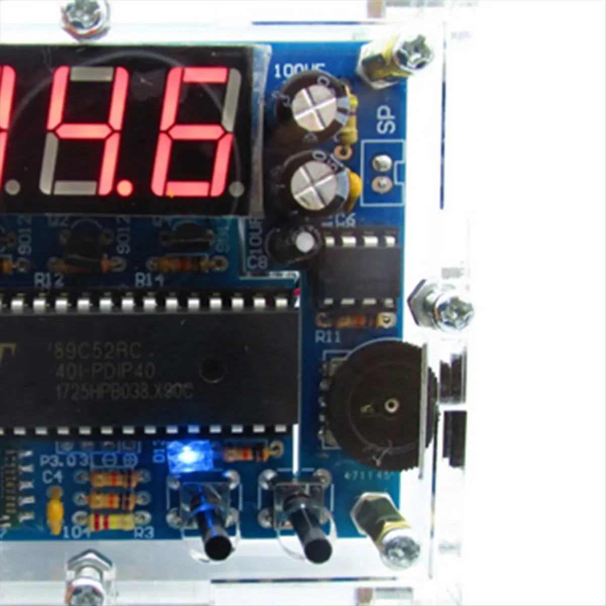 Radio Production Kit TEA5767 Digital Broadcast Kit 51 Microcontroller DIY Parts FM Digital Radio