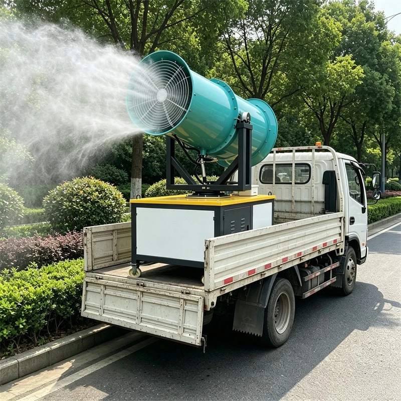 Agriculture Industry Mist Blower Sprayer Fog Cannon Environmental Dust Control Mobile Security Fog Cannon Machine