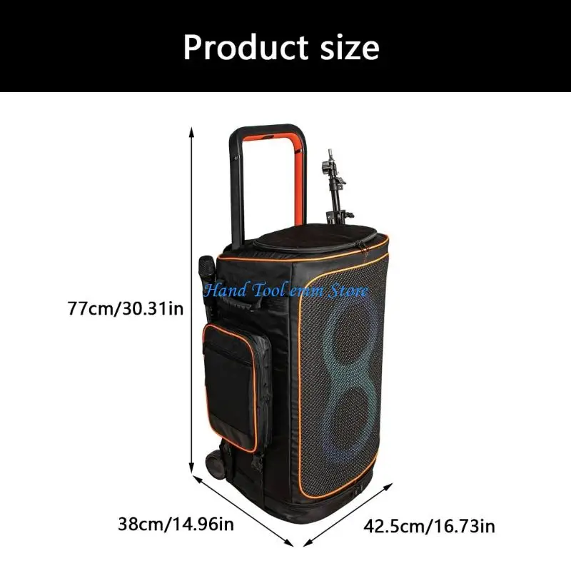 تصميم علبة مكبر صوت محمول مقاوم للطقس H37F لمكبرات الصوت PartyBox520