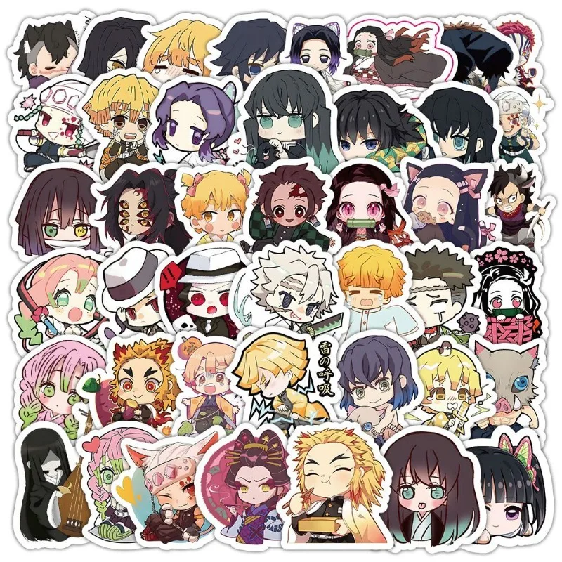 

Наклейка «Убийца демонов» Hashibira Inosuke Kamado Nezuko аниме периферийные милые украшения Diy чехол для телефона журнал водонепроницаемая наклейка