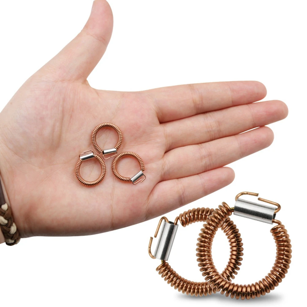 10pcs Stator Tension Spring, Copper+Stainless Steel Material, Perfect for Electric Hammer Angle Grinder 17mm Outer Diameter