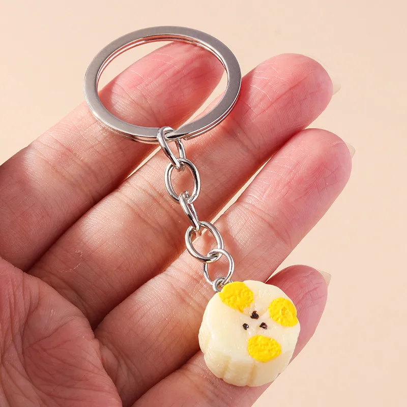 Aihua Schlüsselanhänger Niedlicher Mini Bitten Red Apple Schlüsselanhänger Obst Anhänger Schlüsselanhänger Damen Herren Schmuck Tasche Schlüsselzubehör – Detail 16