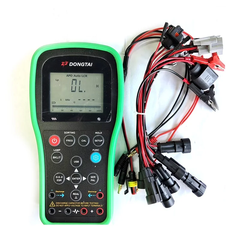 

LCR06 Solenoid Piezo Diesel Common Rail Injector Metering Unit DRV Valve Resistance Inductance Capacitance Parameter Tester