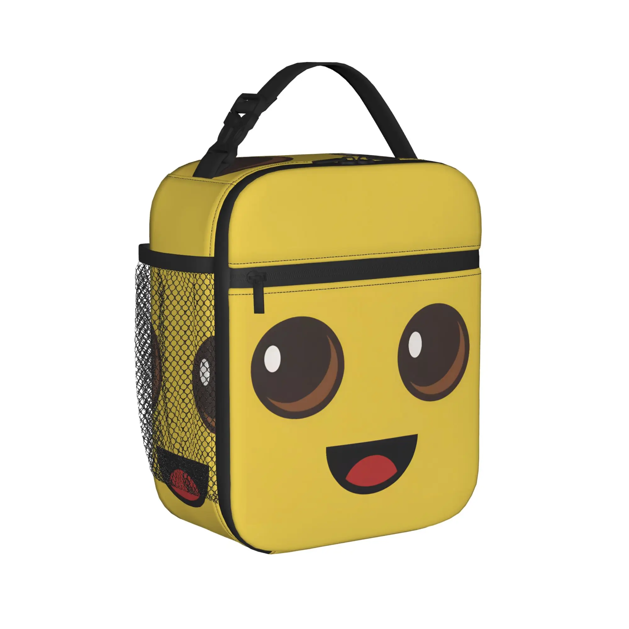 Peely Victory Royale Banana Lunch Bag  Outdoor Picnic Lunch Box  Women Casual Print Tote Food Bags Oxford Convenient Cooler Bag