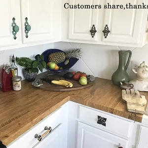 Holzkorn Selbstklebend, moderne Erneuerungsmöbel, Rinde und Tapete, Schranktür und Desktop, 50 cm Breite 10 Hauptaufkleber -Holztür - №9