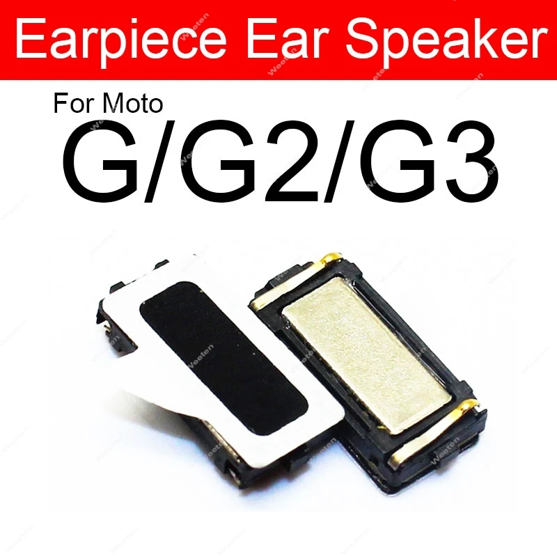 Earpiece Speaker For Motorola Moto G G2 G3 G4 G5 G5S G6 G7 G8 G9 Play Plus G8 Power Lite Ear Speaker Sound Receiver Repair Parts