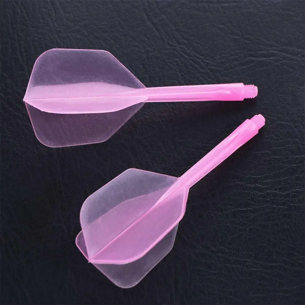 

3PCS Durable 2BA Darts Tail Plastic Shafts Anti-fall Darts Flights 6 Colors Transparent Entertainment