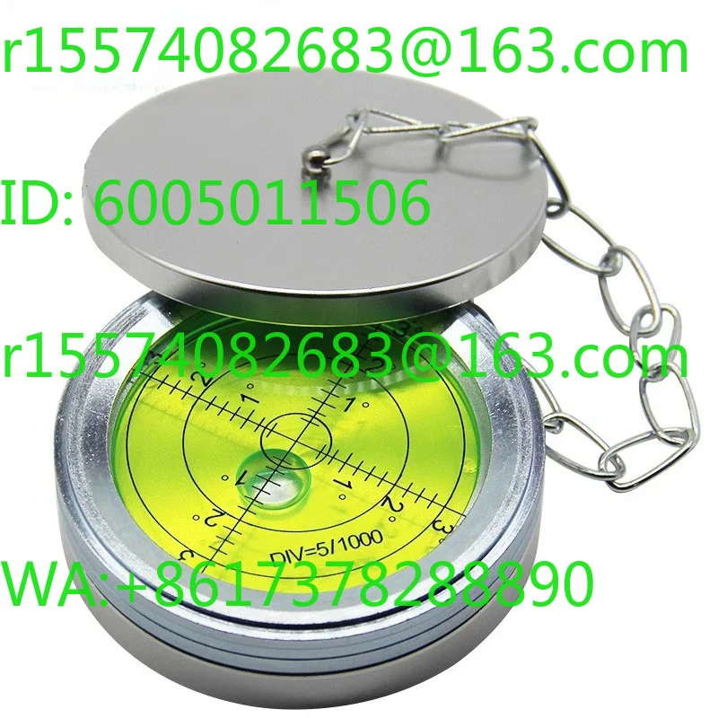 Construction Machinery 7024 Pump Truck Leveler Metal Circular Level Mechanical Installation Inclination Level