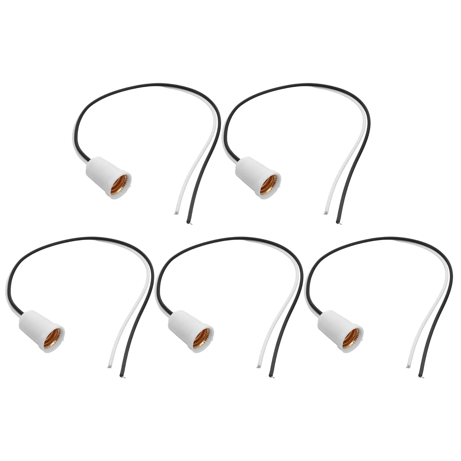 5Pcs E12 Lamp Socke…