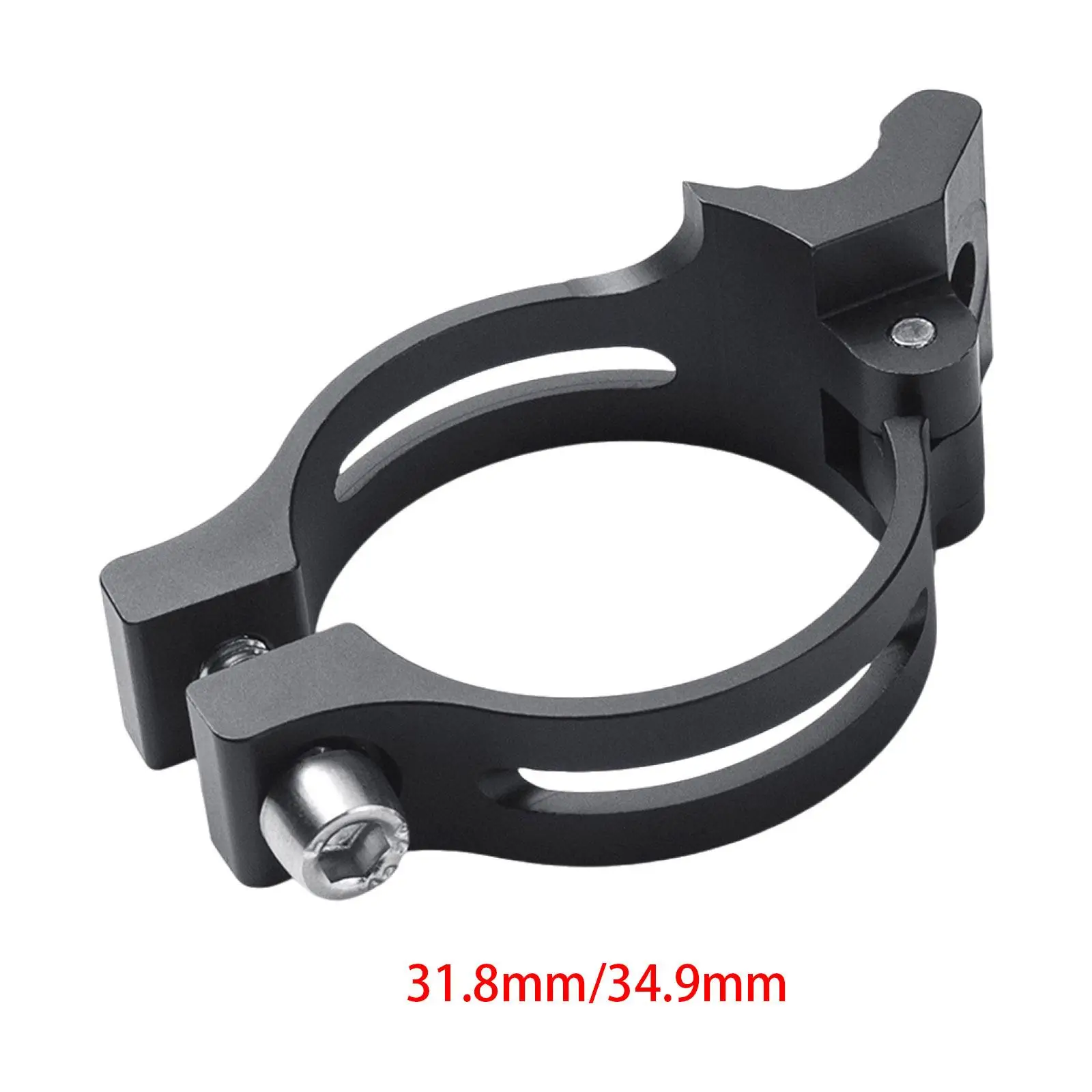 Bike derailleur clamp, alloy brazing on the front mech derailleur clamp for