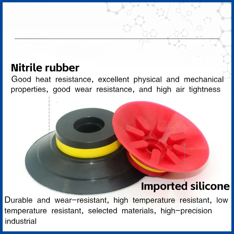 Mechanical arm accessories industrial vacuum suction cup VF15/20/25/30/40/50 vacuum suction cup pneumatic components