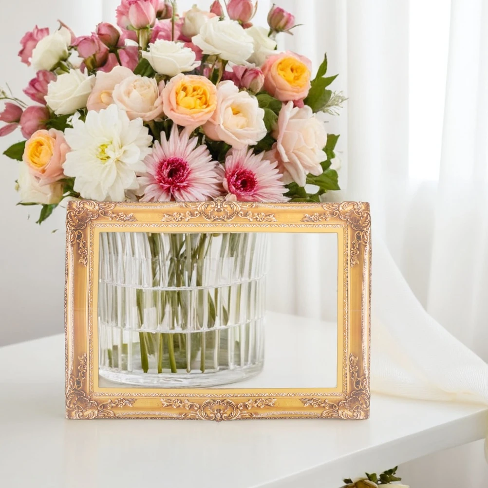 

4 Pcs Wedding Photo Frames Paper Picture Props Party Bridal Shower Classic Bride