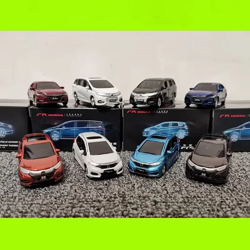 Original Diecast Alloy 1/64 GAC Honda AVANCIER/CRIDER/FIT Car Model Adult Classic Collection Static Display Boy Toys