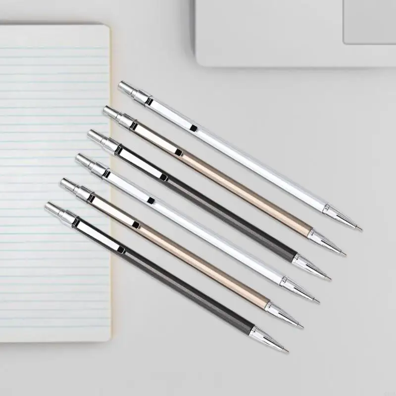 G8TA Metal Mechanical Pencil, 0.5 Automatic Drafting Pencil for Carpenter Marking