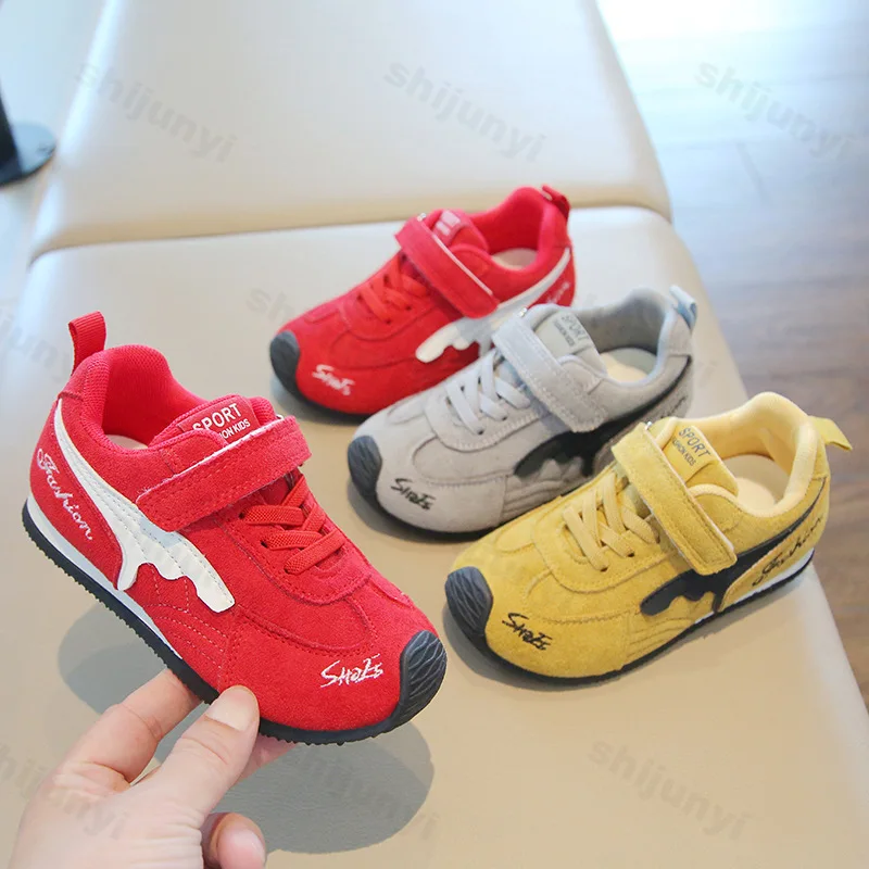 

Children Sport Shoes 2025 Autumn New Girl Boy Outdoors Running Shoes Fashion Kids Soft-soled Comfortable Non Slip Casual Shoes