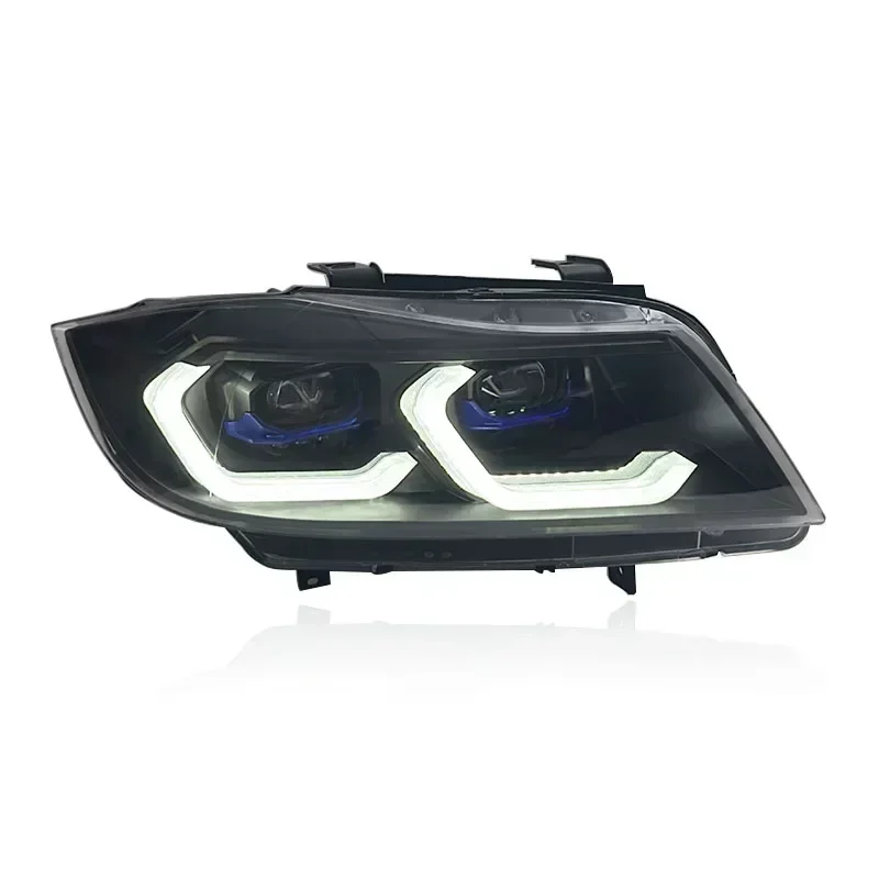 SJC Auto Car Lighting Systems Laser Head Lights for 3 Series E90 2005-2012 Laser Front Lights 320i 330i Duel Beams Lens