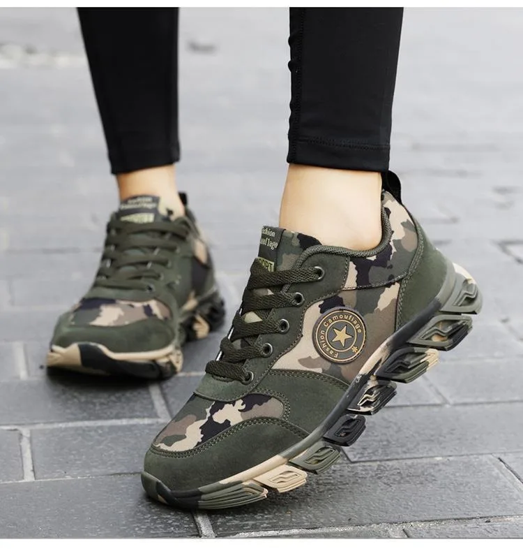 2024 Autumn New Camo Running Shoes Outdoor Training Shoes Sports Running Shoes