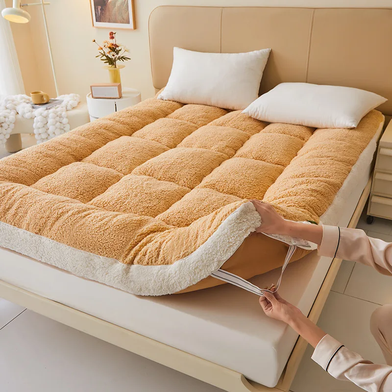 

Classic Lamb fleece mattress soft cushion milk fleece mattress mattress household autumn and winter mattress thickened