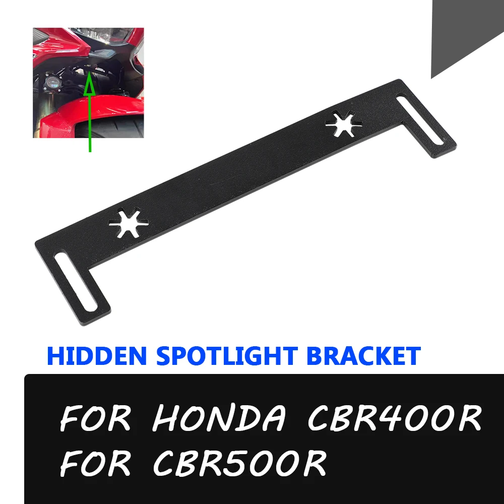 

Motorcycle Accessories Front Spotlight Fog Lights Holder Lamp Auxiliary Bracket For Honda CBR400R CBR500R CBR 400R CBR 400 500 R