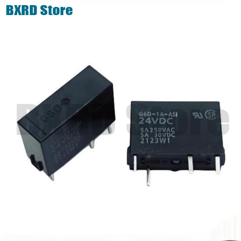 1 шт./партия, 100% оригинал: Φ 24VDC 5A 4pin G6D-1A-ASI-24VDC G6D-1A-ASI 24VDC