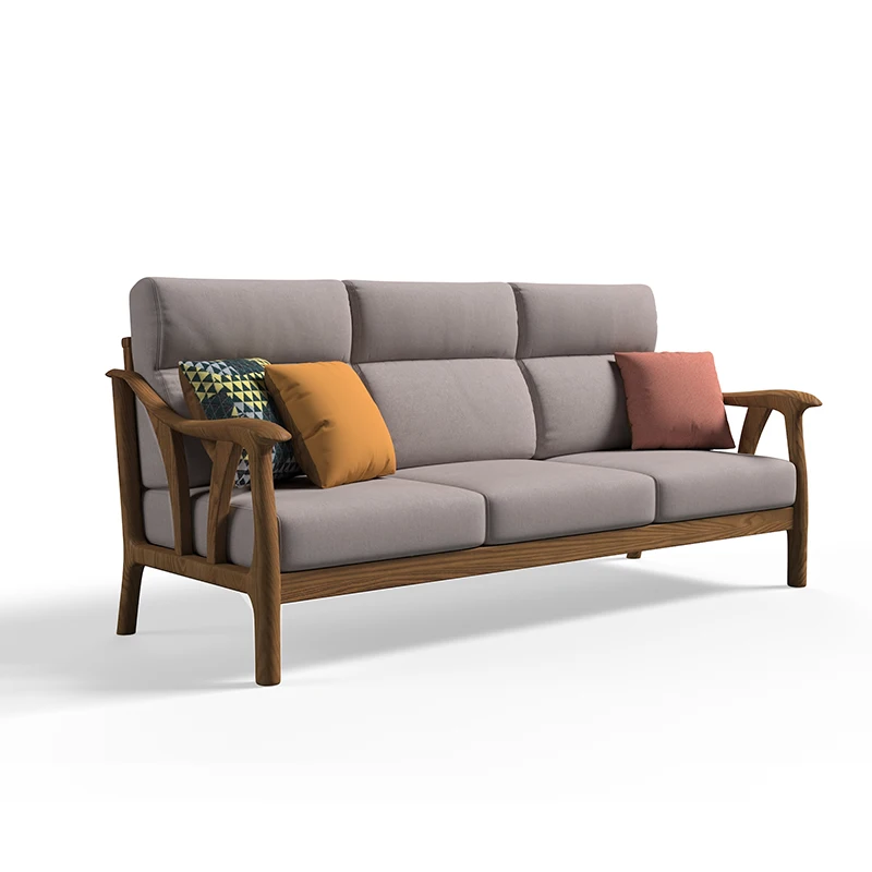 

*Nordic Fabric Corner Sofa New Chinese Simple Sofa Small and Medium-sized Living Room Furniture
