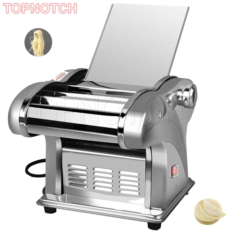 135W Electric Automatic Noodle Machine Two Knife Noodle Press Pasta Machine 220V