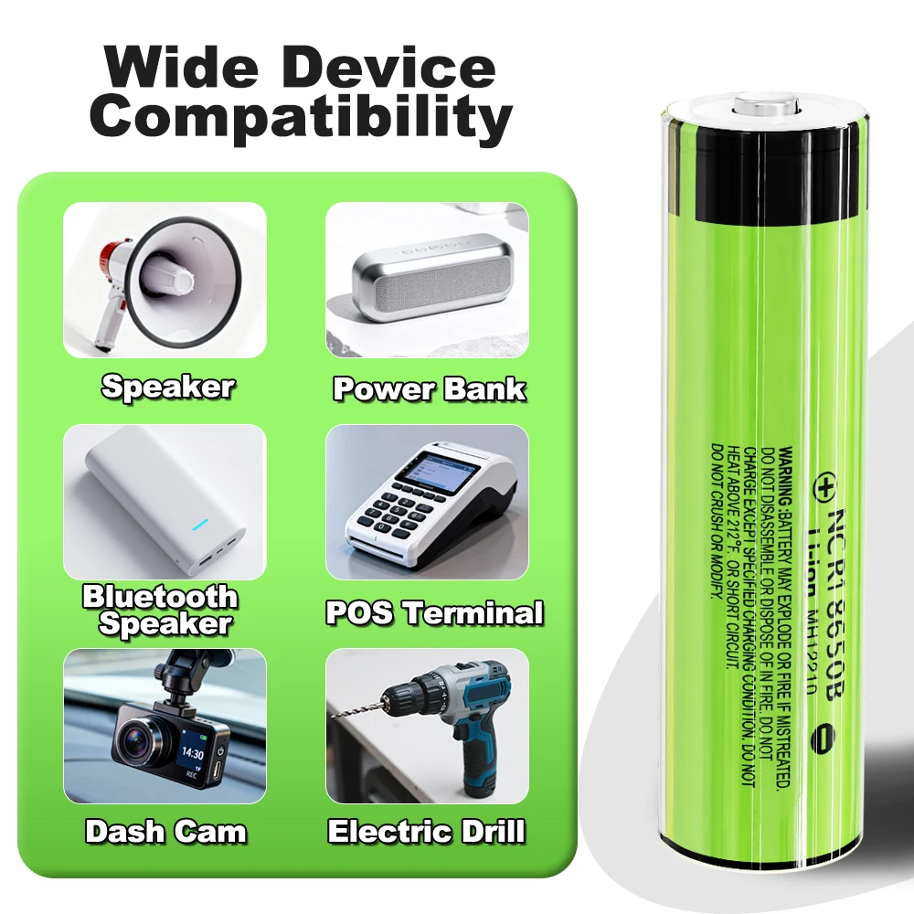 LiitoKala 34B-PCB NCR18650B 18650 3400mAh battery 3.7V Li-ion rechargeable battery PCB Protected+Free Shopping