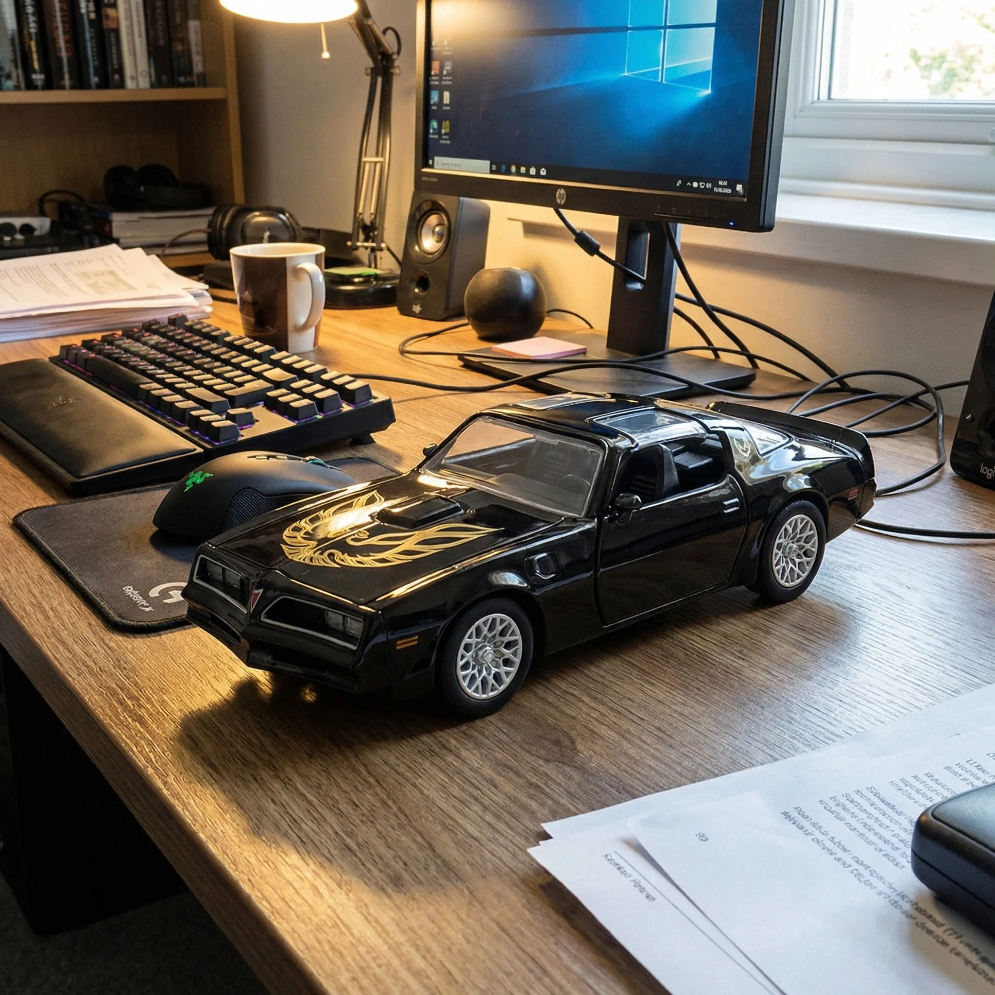 

Simualtion 1:36 Pontiac Firebird Alloy Sports Car Model Diecast Metal Toy Vehicles Childrens Toy Collection miniature voiture