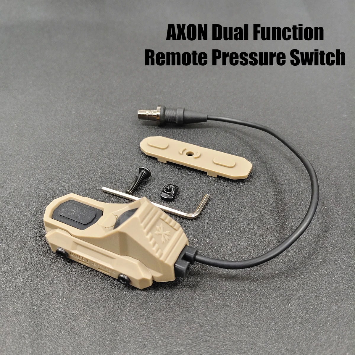 Surefire M300/M600 Taschenlampe mit AXON Dual-Funktion-Fernbedienungs-Druckschalter für 20mm Schiene UNITY Axon Schalter SF Stecker MK KEYMOD – Detail 10