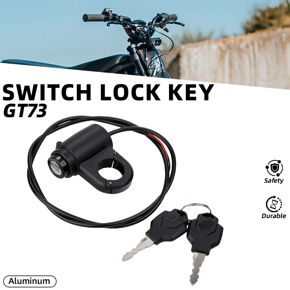 

Motocross Handlebar Mount Switch Push Button Sleeve Lock Headlight Turn Off Switch For GT73 GT 73 Electric Off-road E-Bike