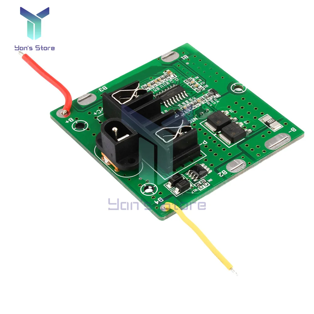 1PC 5S 21V 12A Li-Ion Lithium Battery Charging Protection Board Module Pack Circuit Board Module For Power Tools -40℃-85℃