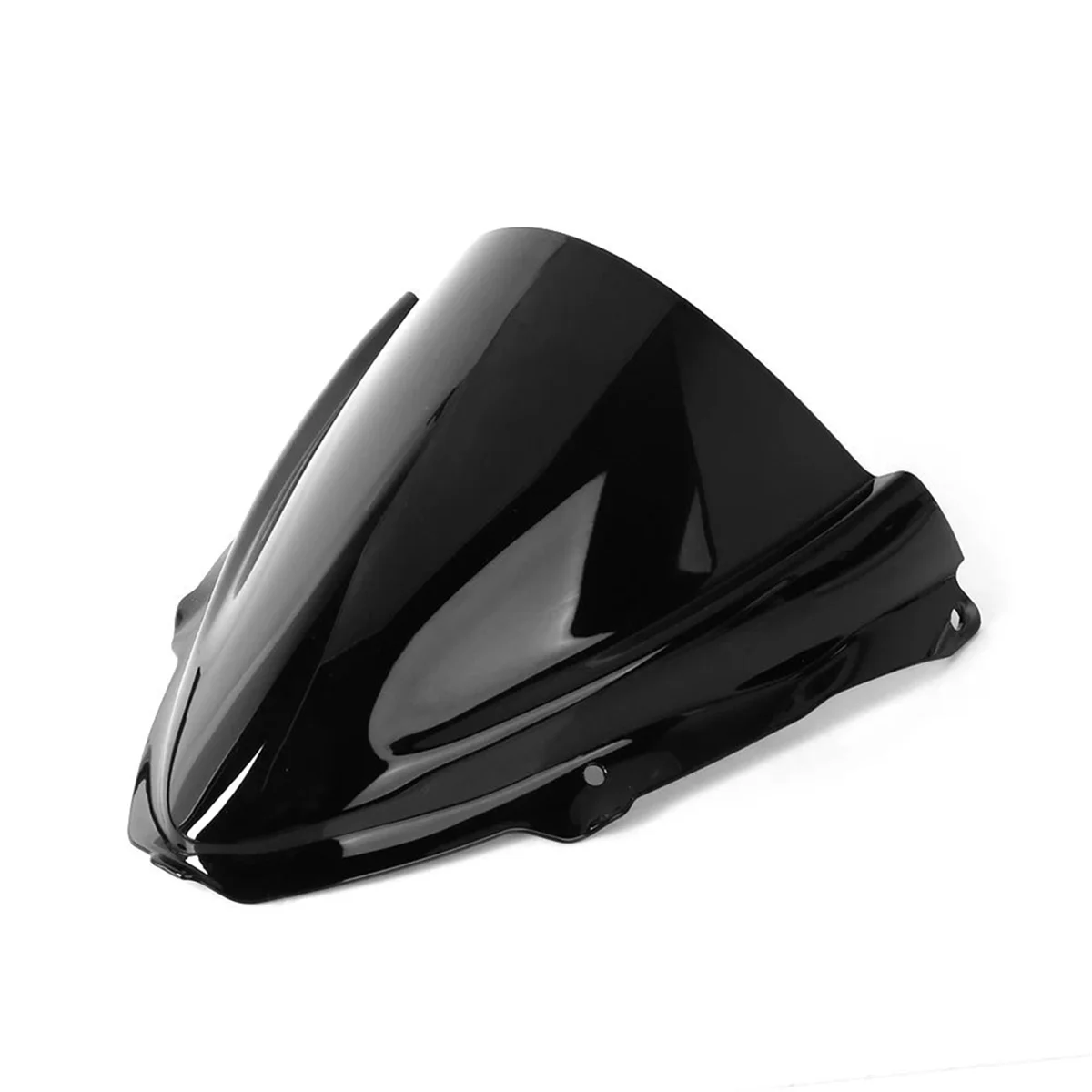 Motorcycle Windscreen Windshield Wind Deflector Flyscreen for Kawasaki Ninja ZX6R ZX-6R 2024 2025 Black