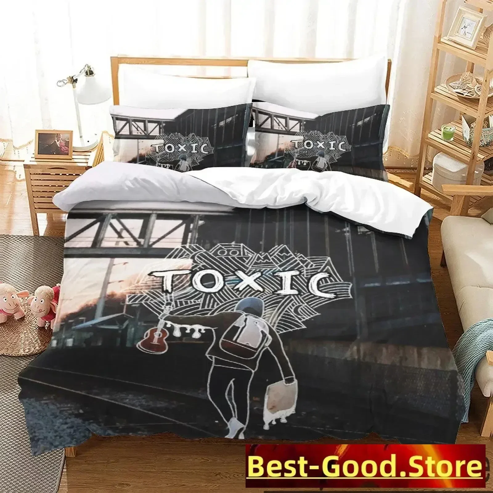

3D Print Boywithuke Printed Bed Set Duvet Cover Pillowcase Bedding Set Bed Linen Sheet Quilt Cover Full Queen King Size