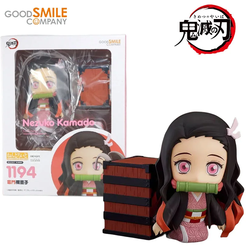 

Good Smile Genuine Demon Slayer Anime Figure Kamado Nezuko 1194 Action Toys for Kids Christmas Gift Collectible Model Ornaments