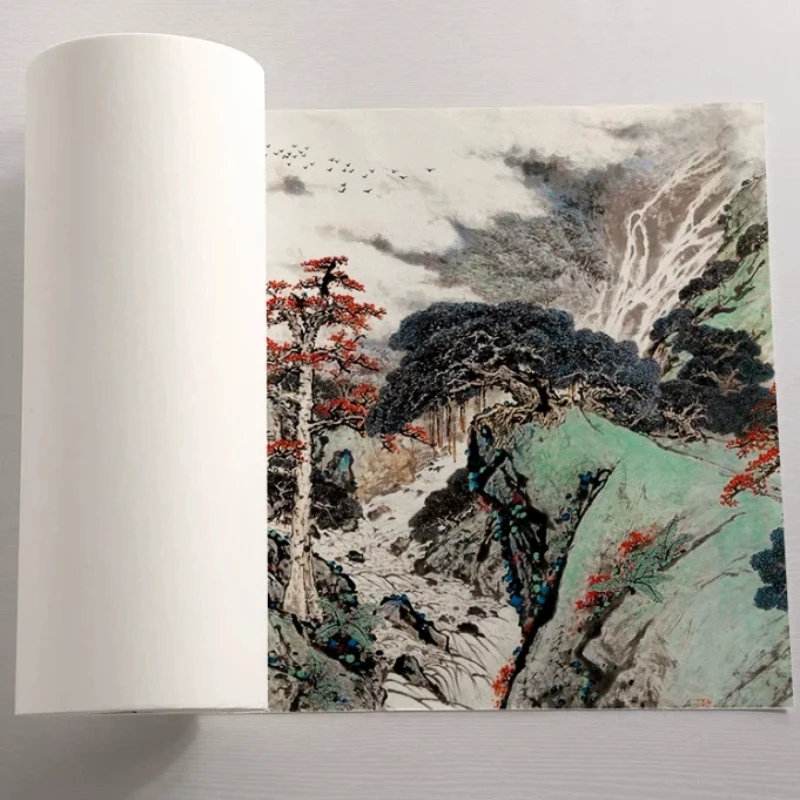 45g Thickened Inkjet Printing Xuan Paper Long Scroll Classical Regular Script Landscape Chinese Painting Print Raw Rice Paper