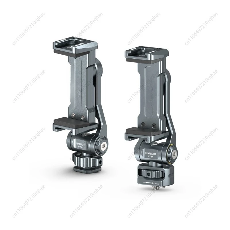 

Hot Boots Phone Clip Tripod, Metal DSLR Bracket with External Display Screen, Dual Cold Shoe Mount for Live Streaming