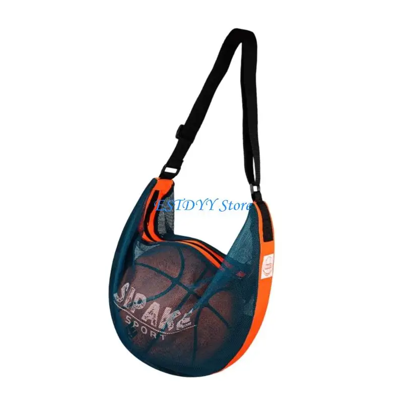 G6DE Basketball Crossbody Pack Waterproof Light Weight Nylon Basketball Carrying Bag