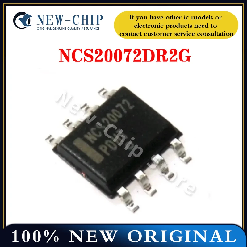 5PCS-200PCS  NCS20072DR2G NCS20072 SOP-8 New Original