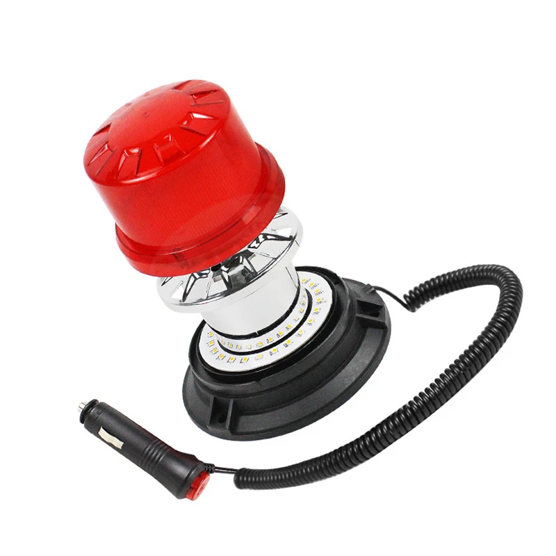 Car Strobe Light Emergency Car Rotating Traffice Indication Car Flash Beacon Light LED Orange Blue Red Flash Car Warning Light