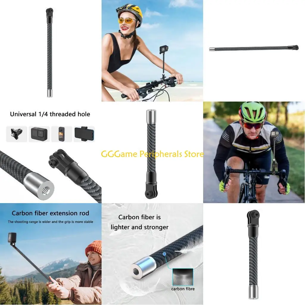 

U55B Portable Carbon Fiber Camera Extension Tube for Versatility Use in Various Outdoor Scenario Stable Camera Mounting