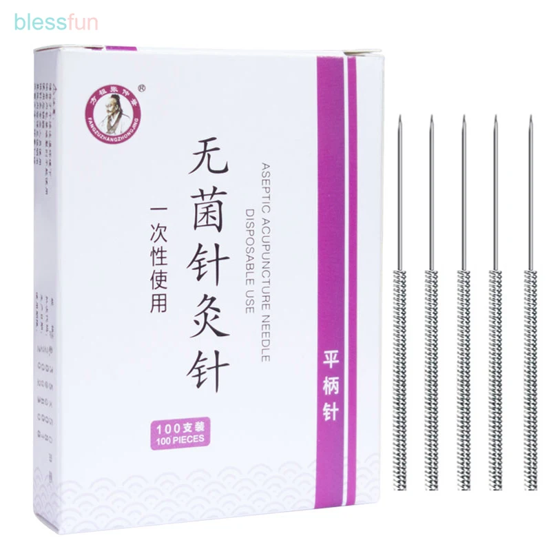 

10 Box Acupuncture Needle 1000 ZhenJiu Disposable Steel Hand Needle Accupuncture Acupoint Massager Sterile Pack