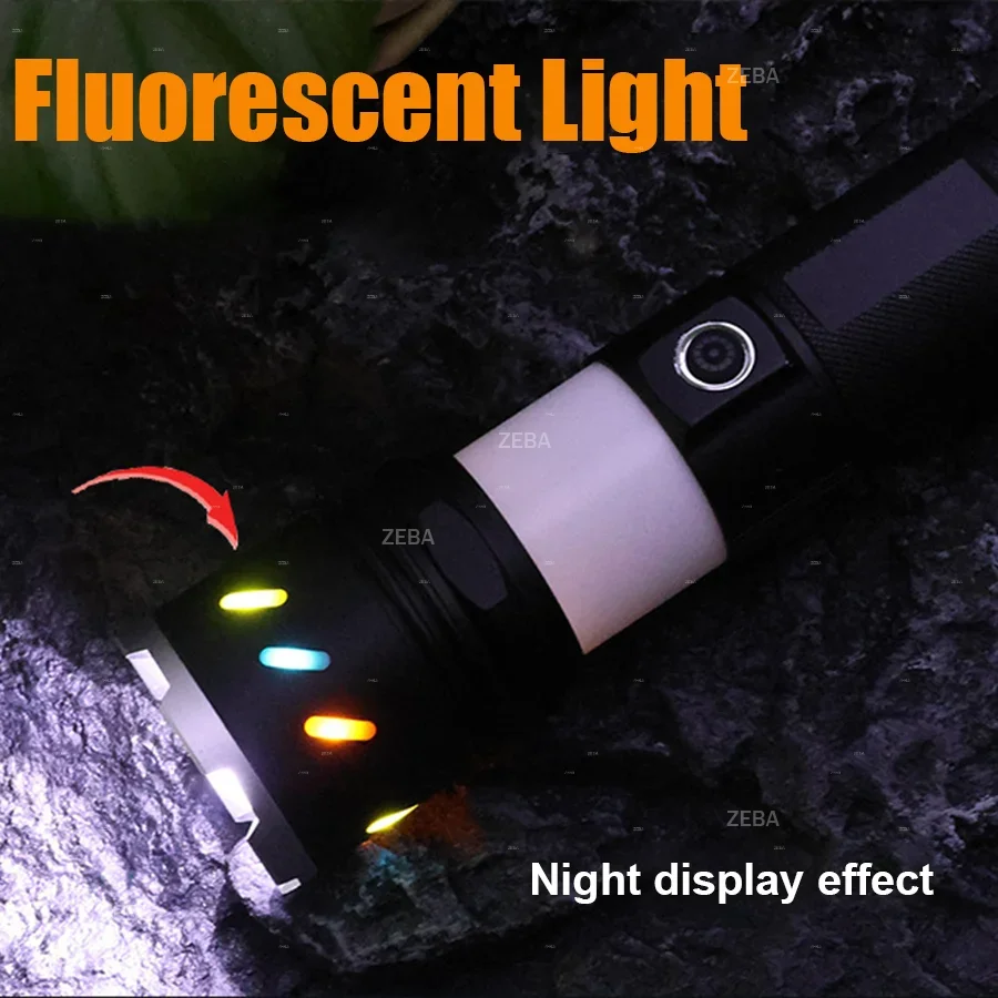 rechargeable-led-flashlight-zoomable-torch-built-in-battery-most-powerful-flashlights-side-light-tactical-lantern-camping-lamp