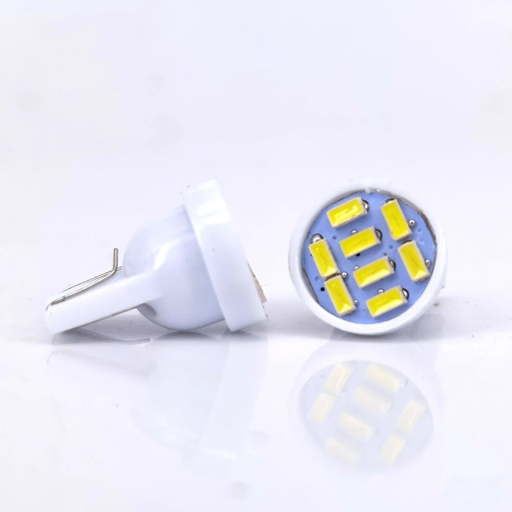 300PCS T10 194 168 192 W5W Led Car Light 3014  8SMD Auto Wedge Lighting DC 12V Clearance Lights