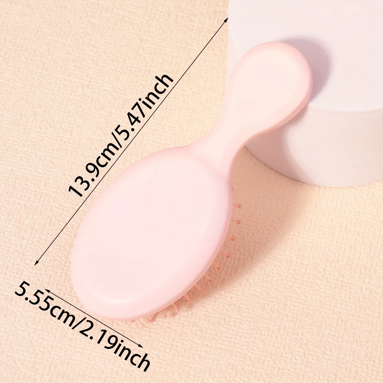 1/2pcs Mini air cushion comb , PP material cute square air cushion comb candy color massage comb