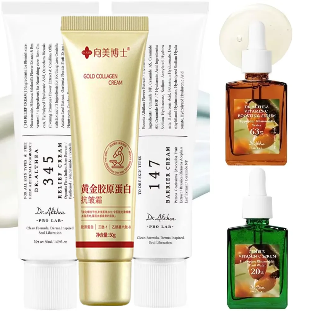 345/147 Antioxidant Cream Gently Soothing Face Skin Repair Serum Improving Moisturizing Hydrating Cream Skin Care Makeup