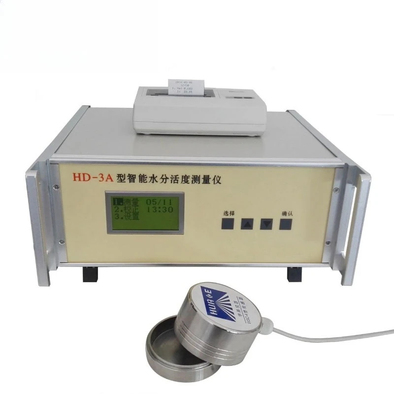 

Интеллектуальный счетчик активности воды, счетчик активности воды, детектор влажности, включая принтер