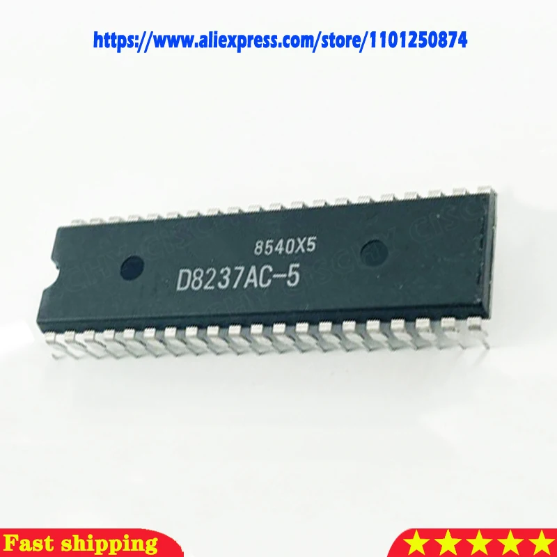 1PCS  D8237AC-5 DIP-40 UPD8237AC-5 D8237  and original