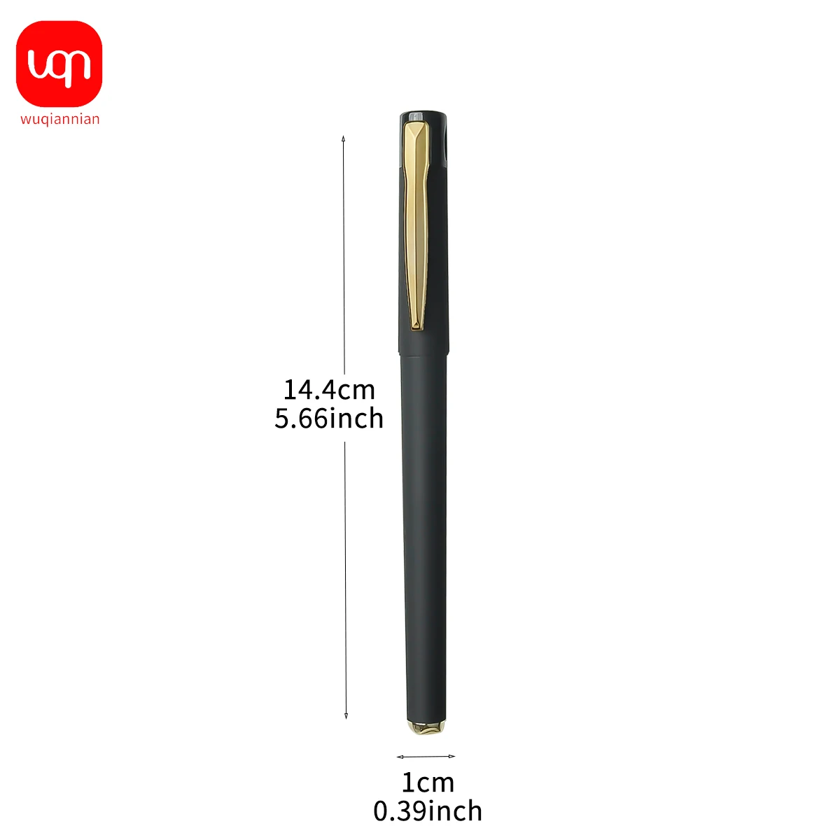 Large Capacity Black Ink Gel Pen 0.7 Tip Bullet Calligraphy Practice Carbon Black for School Student Business Affairs