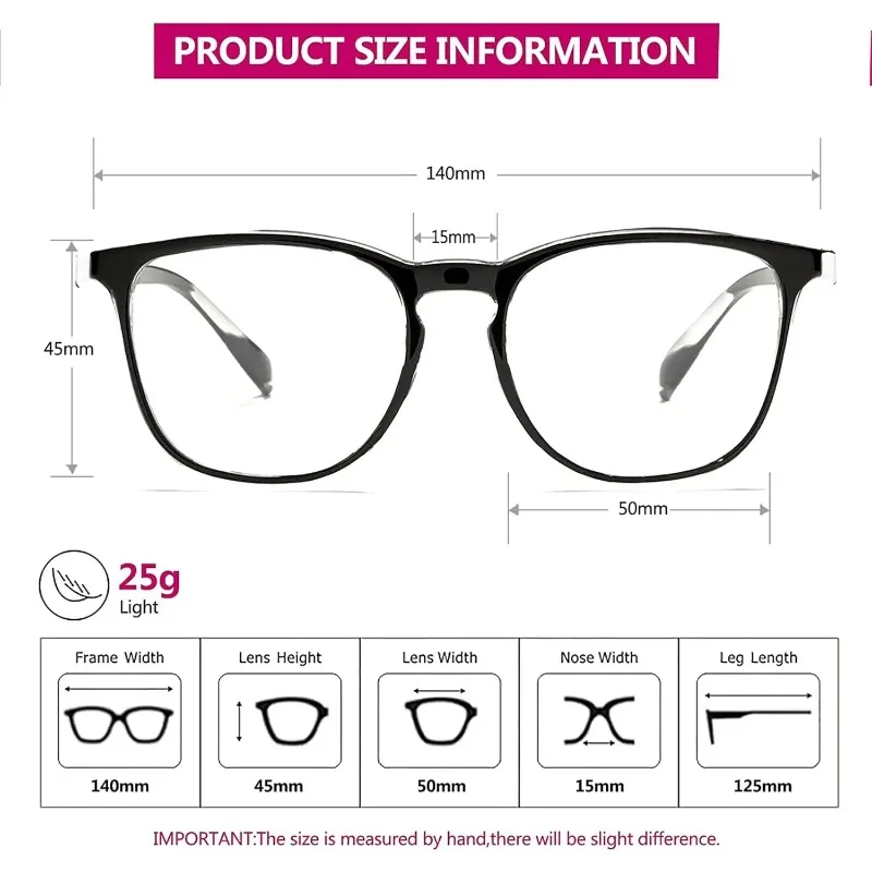 Protective Goggles for Women, Anti Blue Light Goggles, High-definition Anti Fog and Windproof Riding Goggles, Safety Goggles