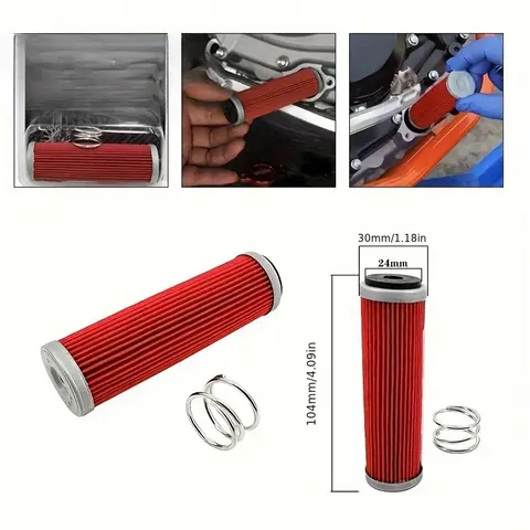 Motorcycle engine oil filter for Zongshen NC250 NC450 engines  RX3 Motoland BSE AVANTIS BRZ FXMOTO X3 fuel filter